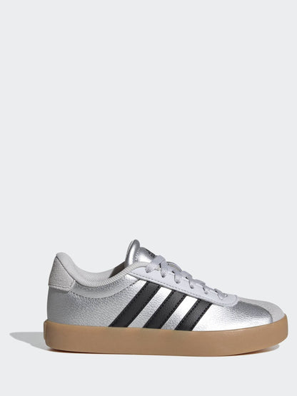 adidas Grey VL Court 3.0 Trainers image 4