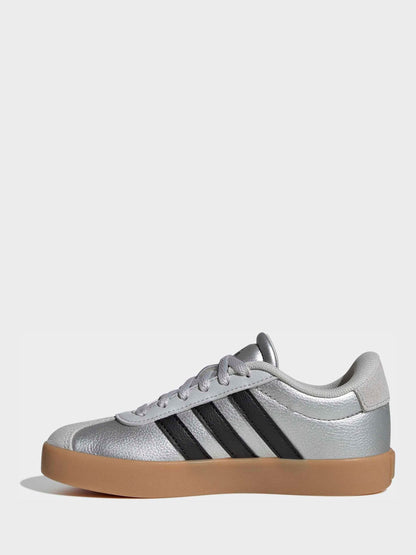 adidas Grey VL Court 3.0 Trainers image 5