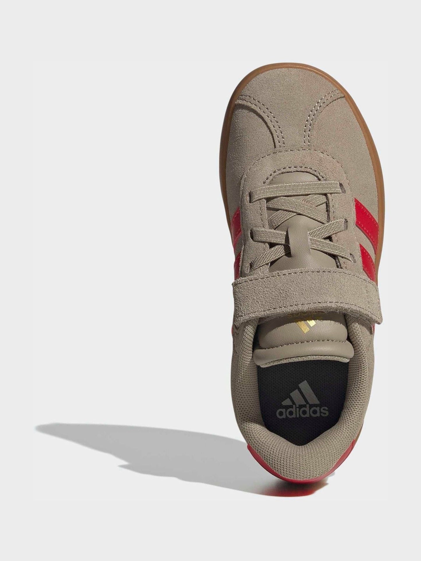 adidas Brown/Red Vl Court 3.0 Trainers image 6