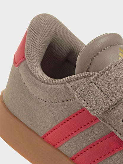adidas Brown/Red Vl Court 3.0 Trainers image 8