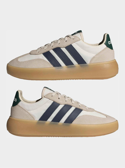 adidas White Barreda Decode Lace Junior Trainers image 3