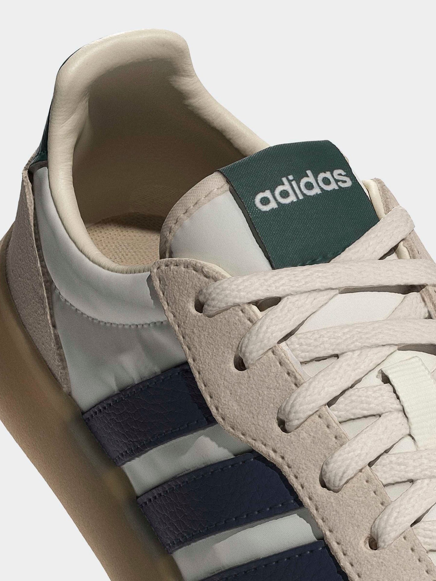 adidas White Barreda Decode Lace Junior Trainers image 7