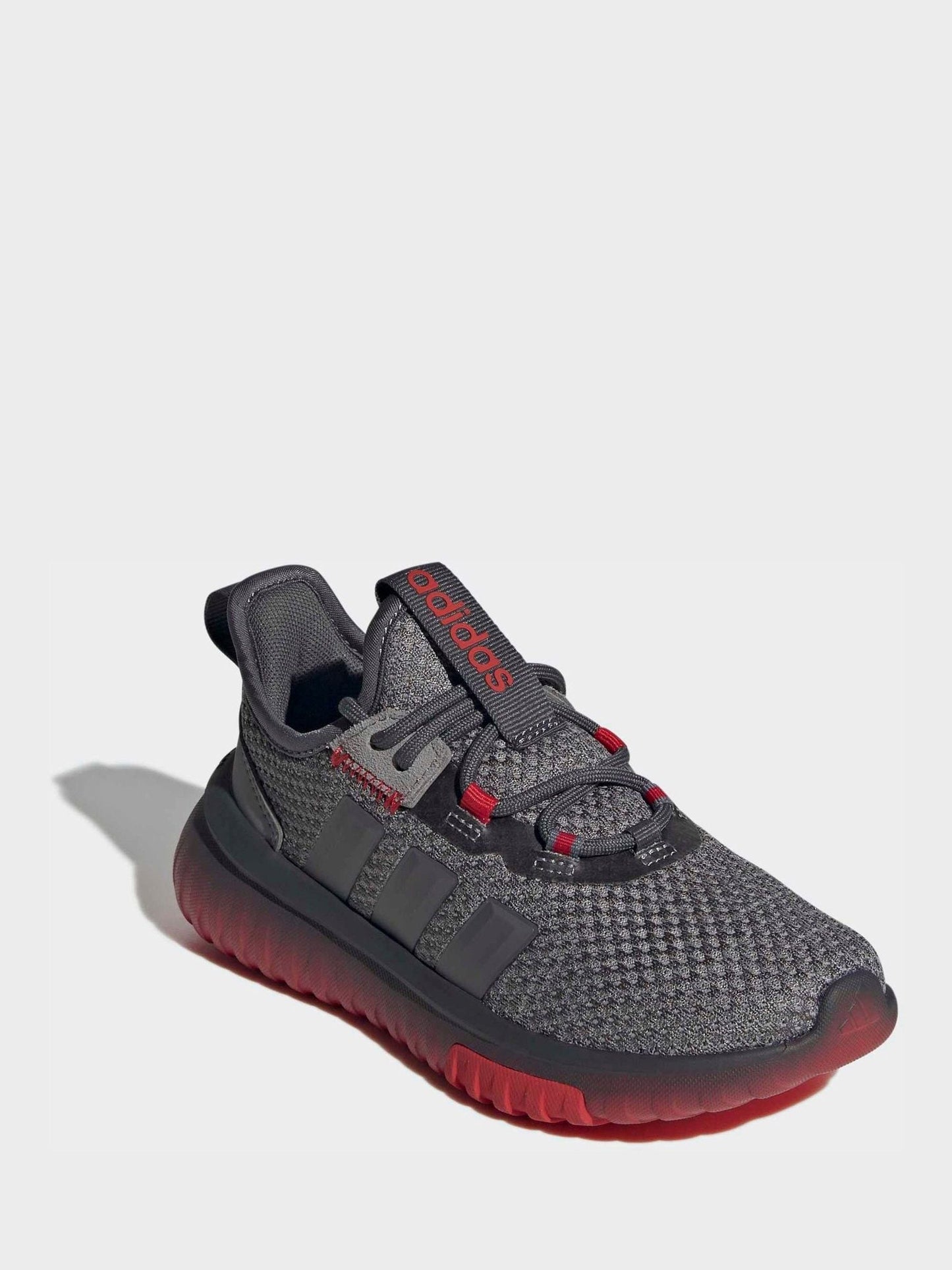 adidas Grey Kaptir 4.0 Kids Trainers image 1