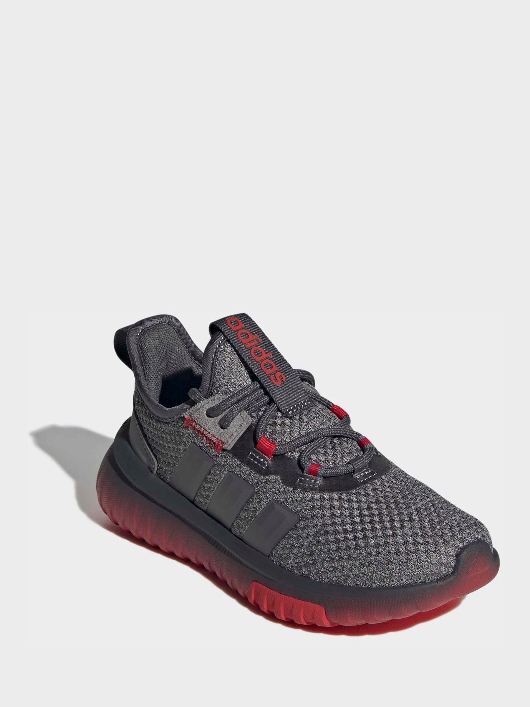 adidas Grey Kaptir 4.0 Kids Trainers image 1