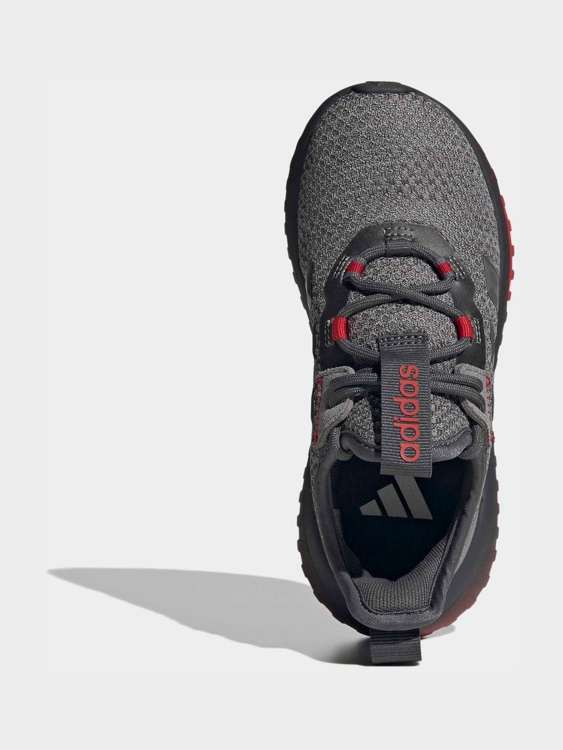 adidas Grey Kaptir 4.0 Kids Trainers image 4