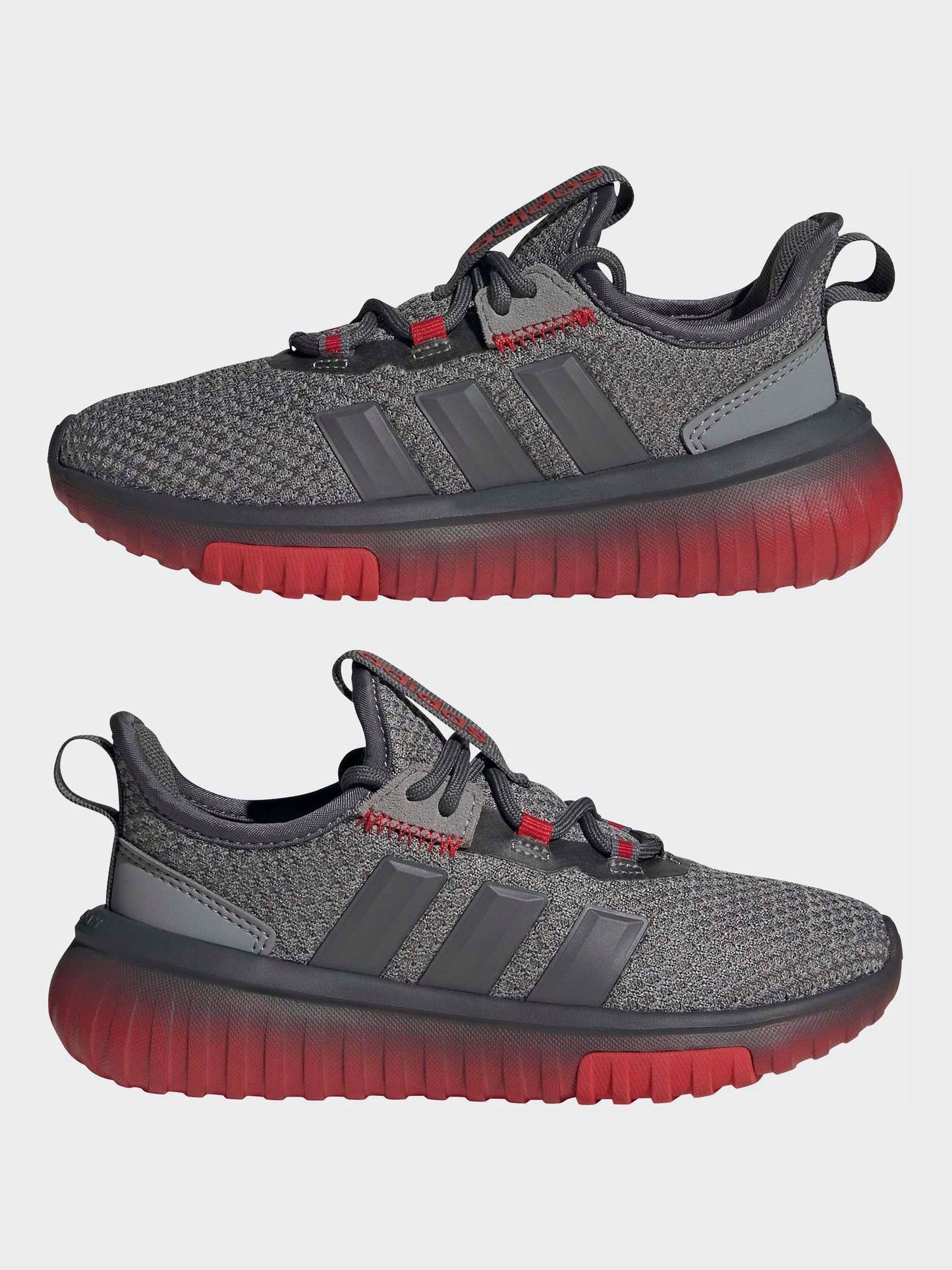 adidas Grey Kaptir 4.0 Kids Trainers image 8