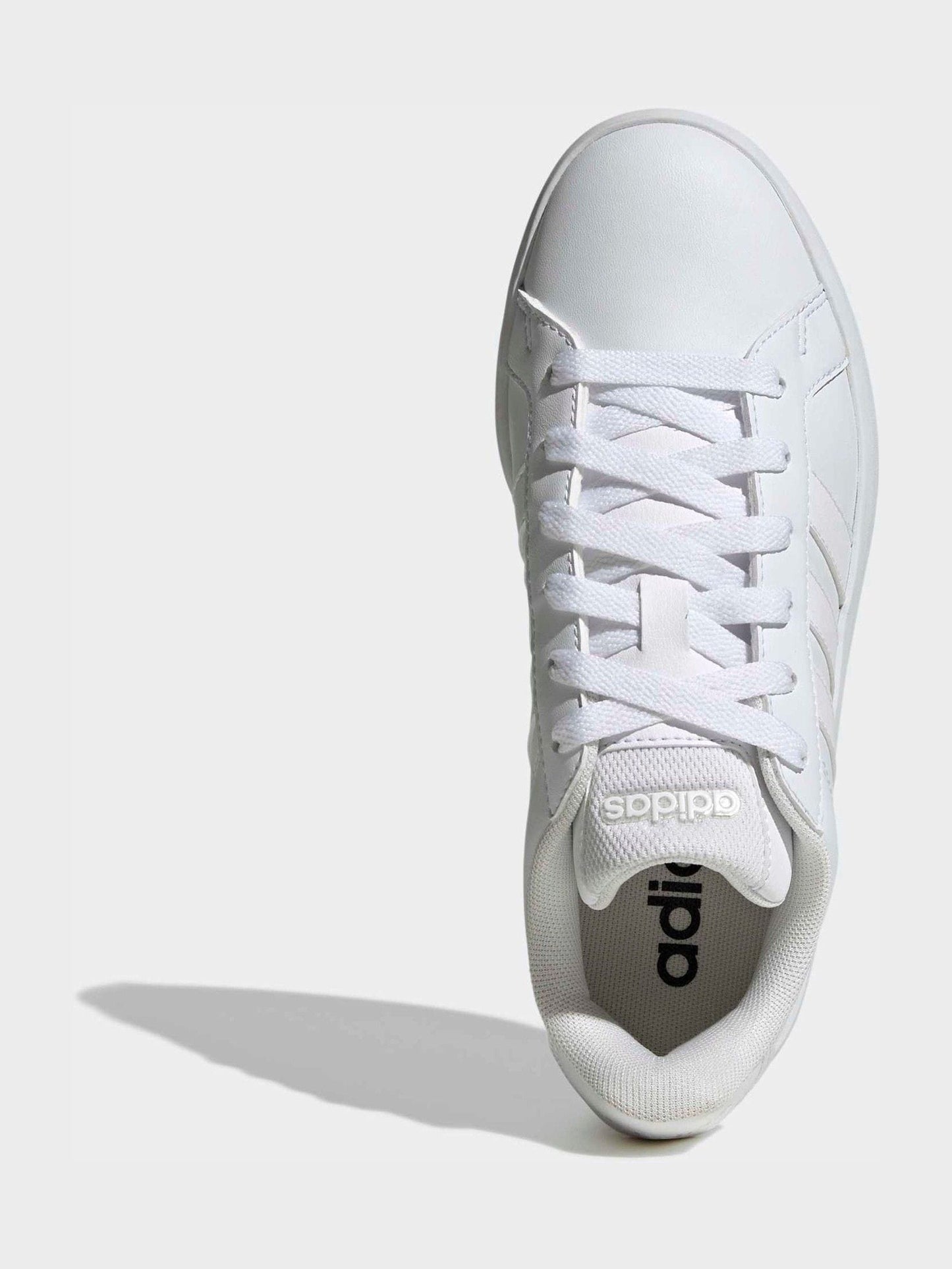 adidas White Grand Court 3.0 Junior Trainers image 5
