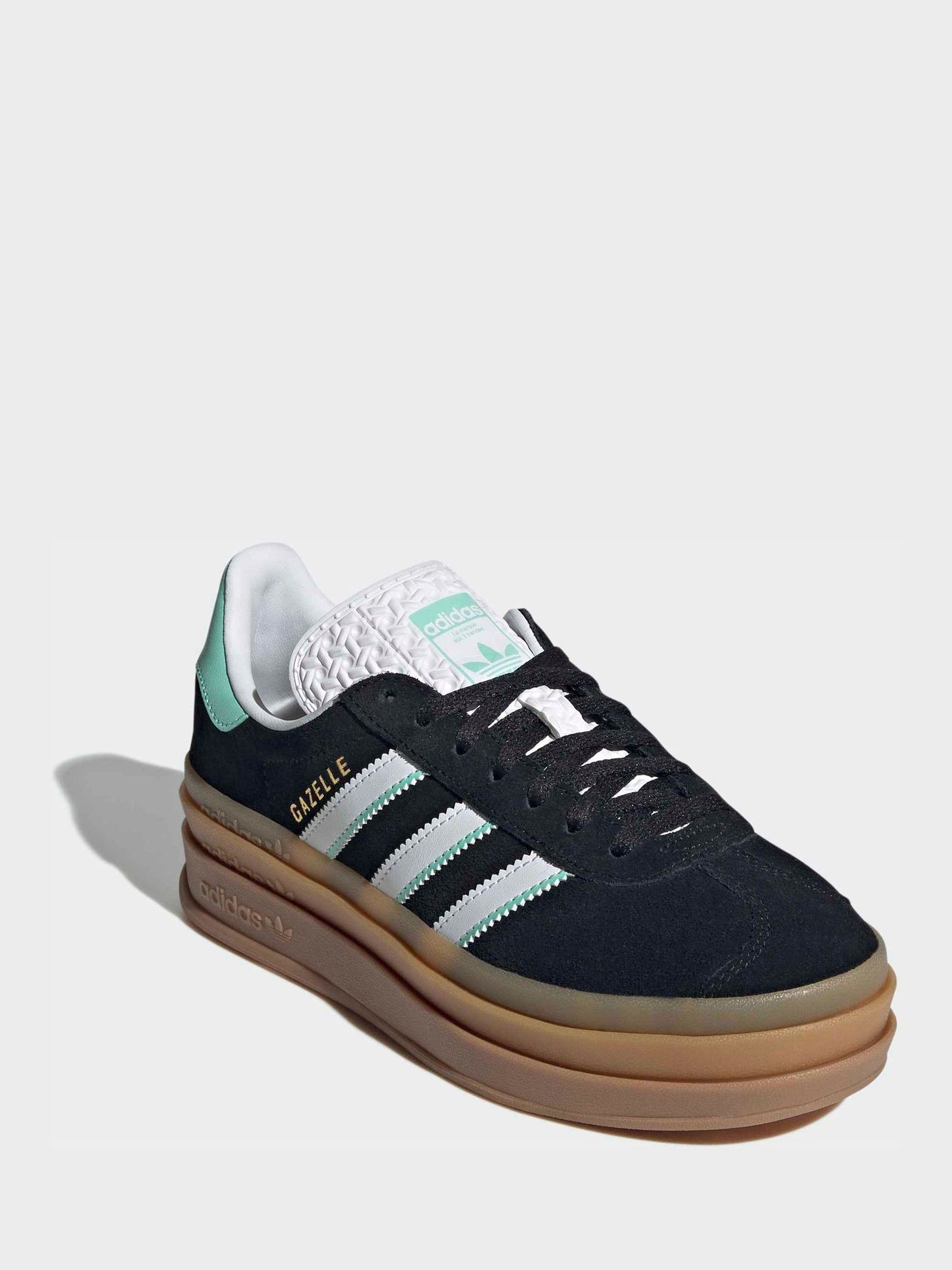 adidas Originals Black Gazelle Bold Junior Trainers image 5