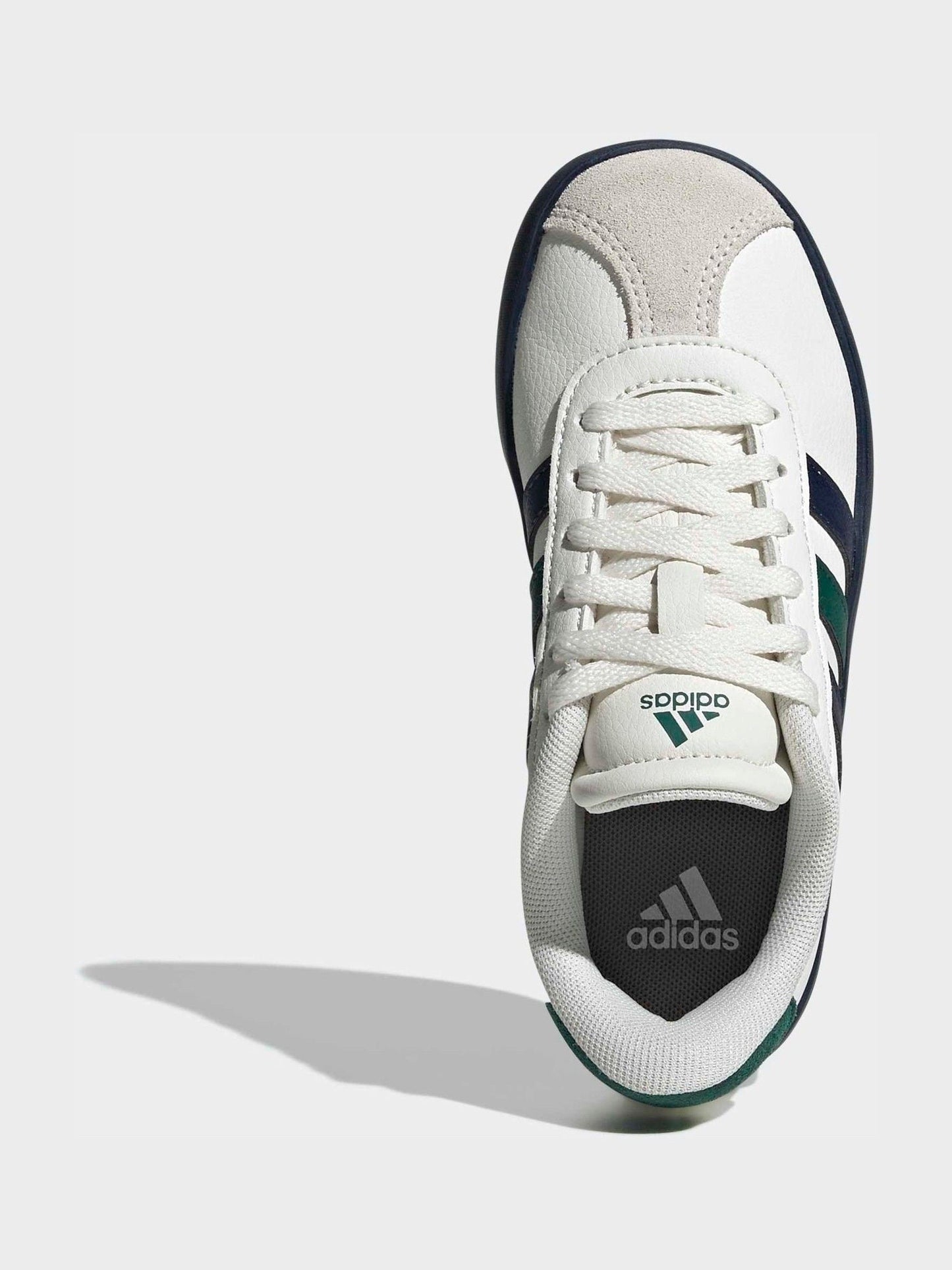 adidas White VL Court 3.0 Kids Trainers image 7