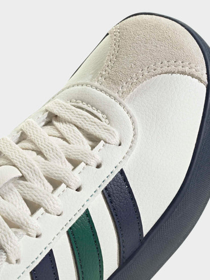 adidas White VL Court 3.0 Kids Trainers image 9