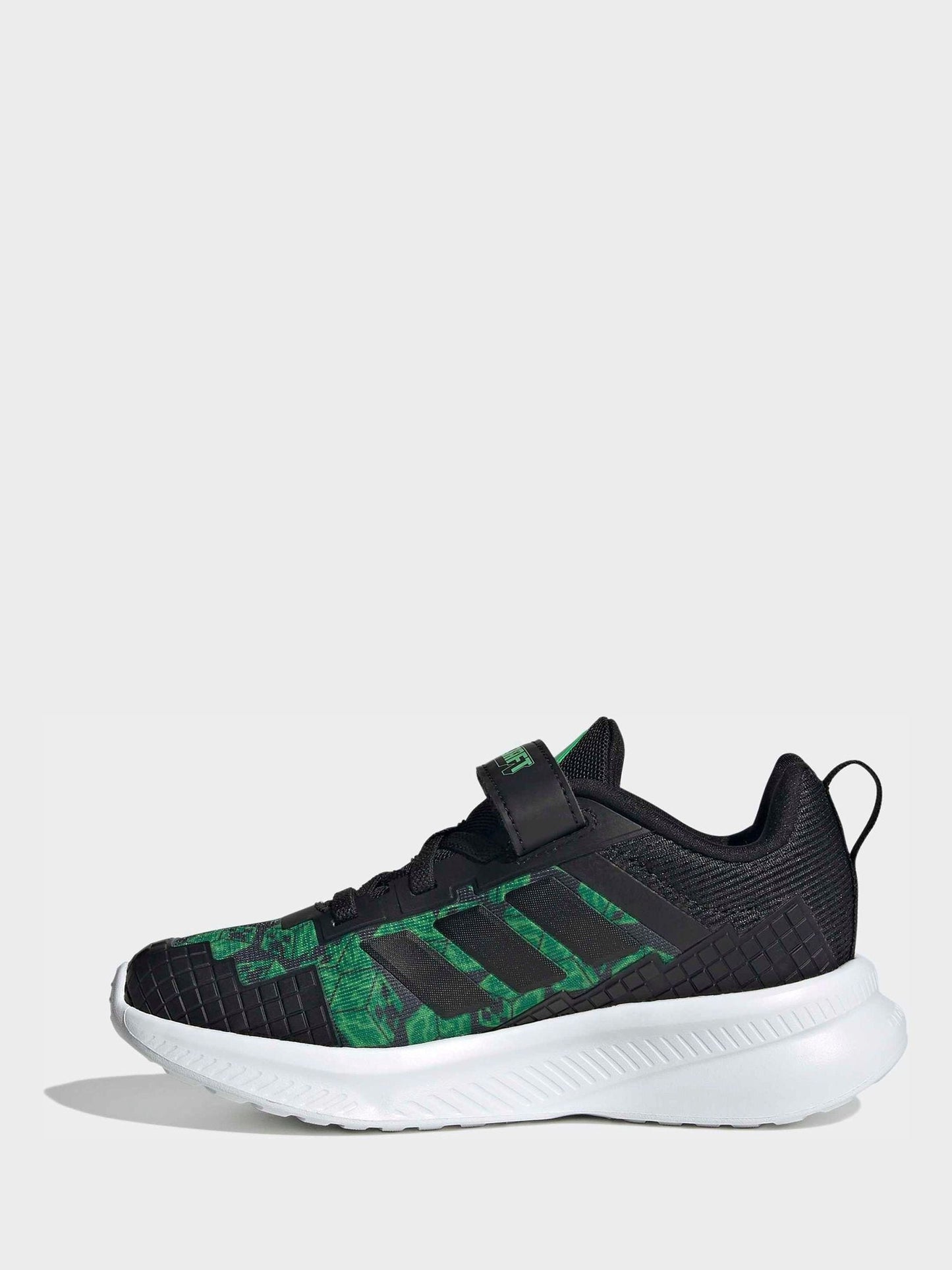 adidas Black Minecraft Forarun 4.0 Kids Trainers image 3