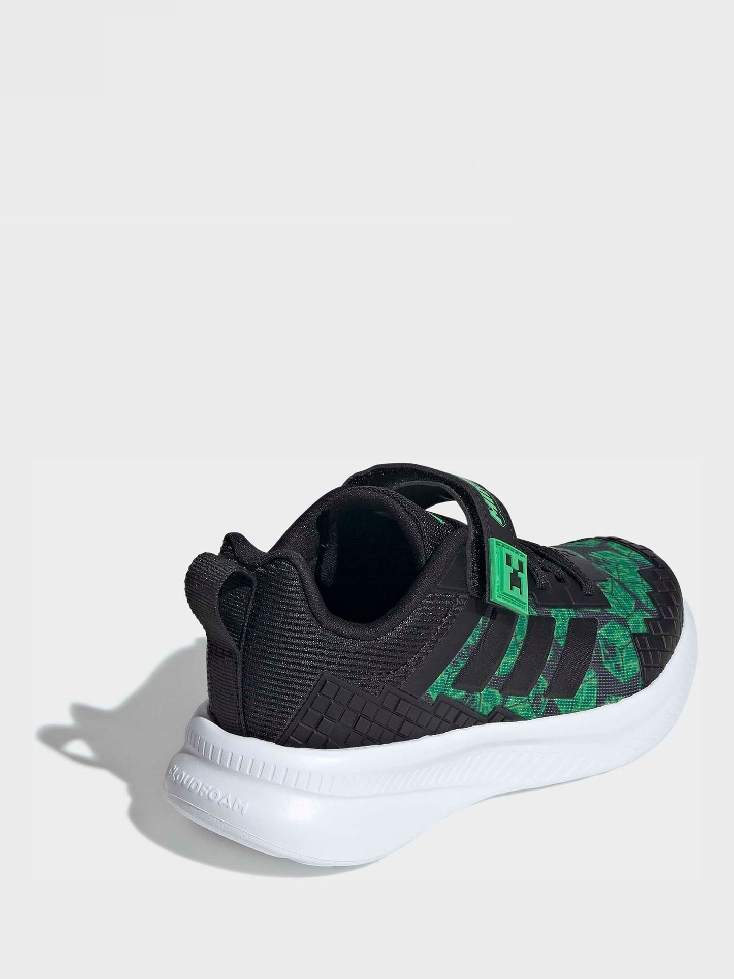 adidas Black Minecraft Forarun 4.0 Kids Trainers image 5
