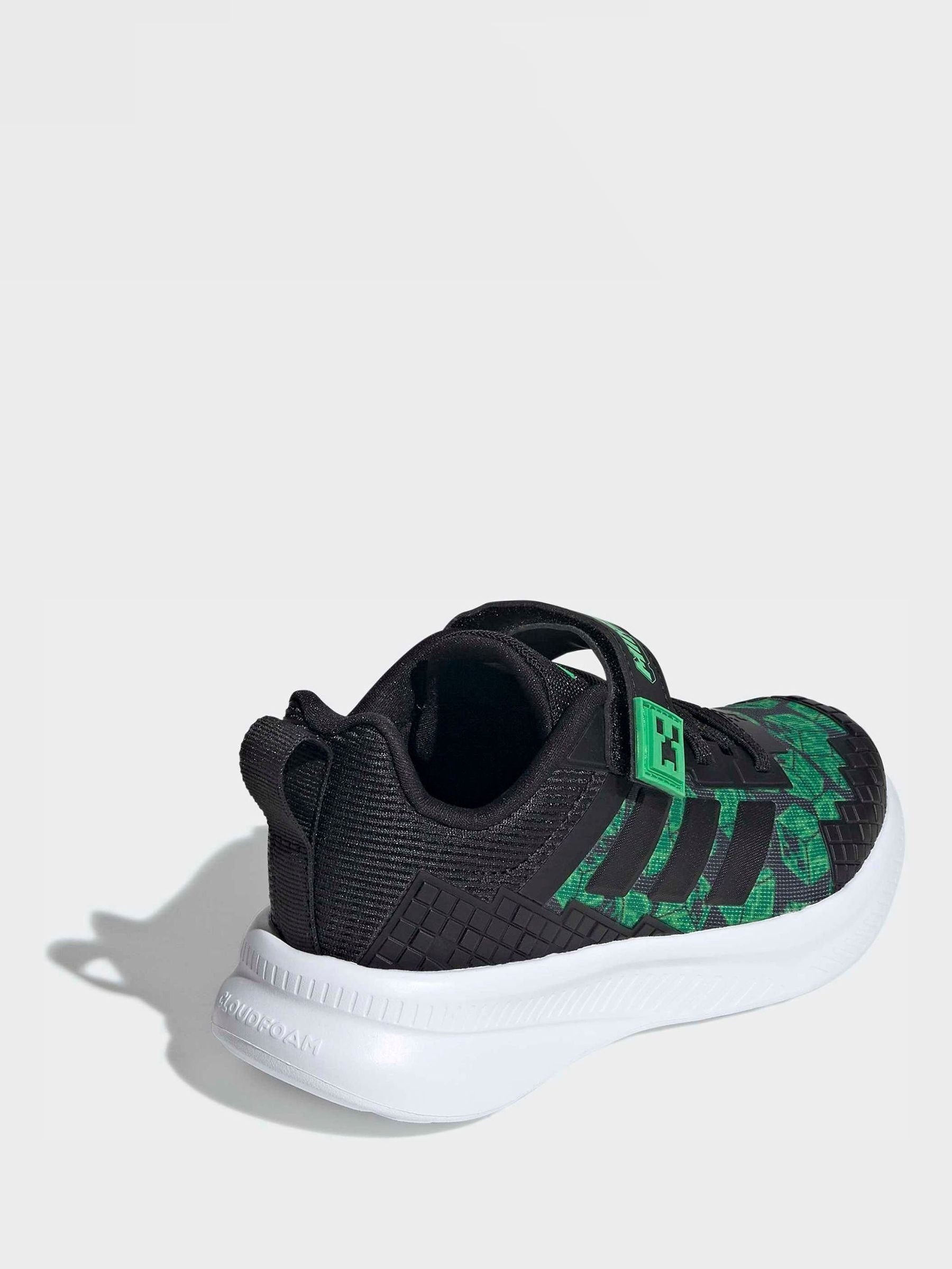 adidas Black Minecraft Forarun 4.0 Kids Trainers image 5