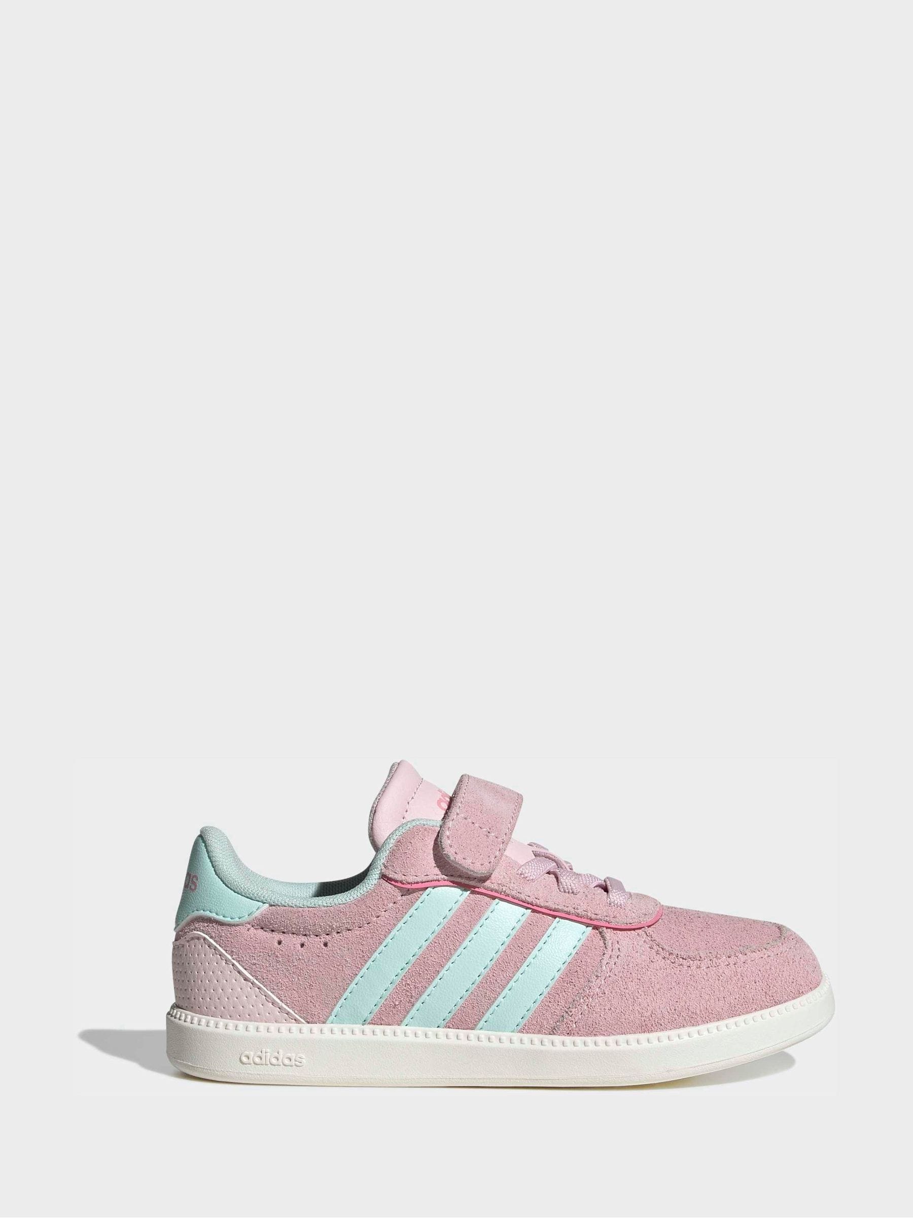 adidas Pink Breaknet Sleek Kids Trainers image 1