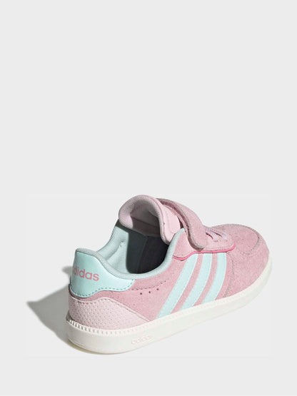 adidas Pink Breaknet Sleek Kids Trainers image 4