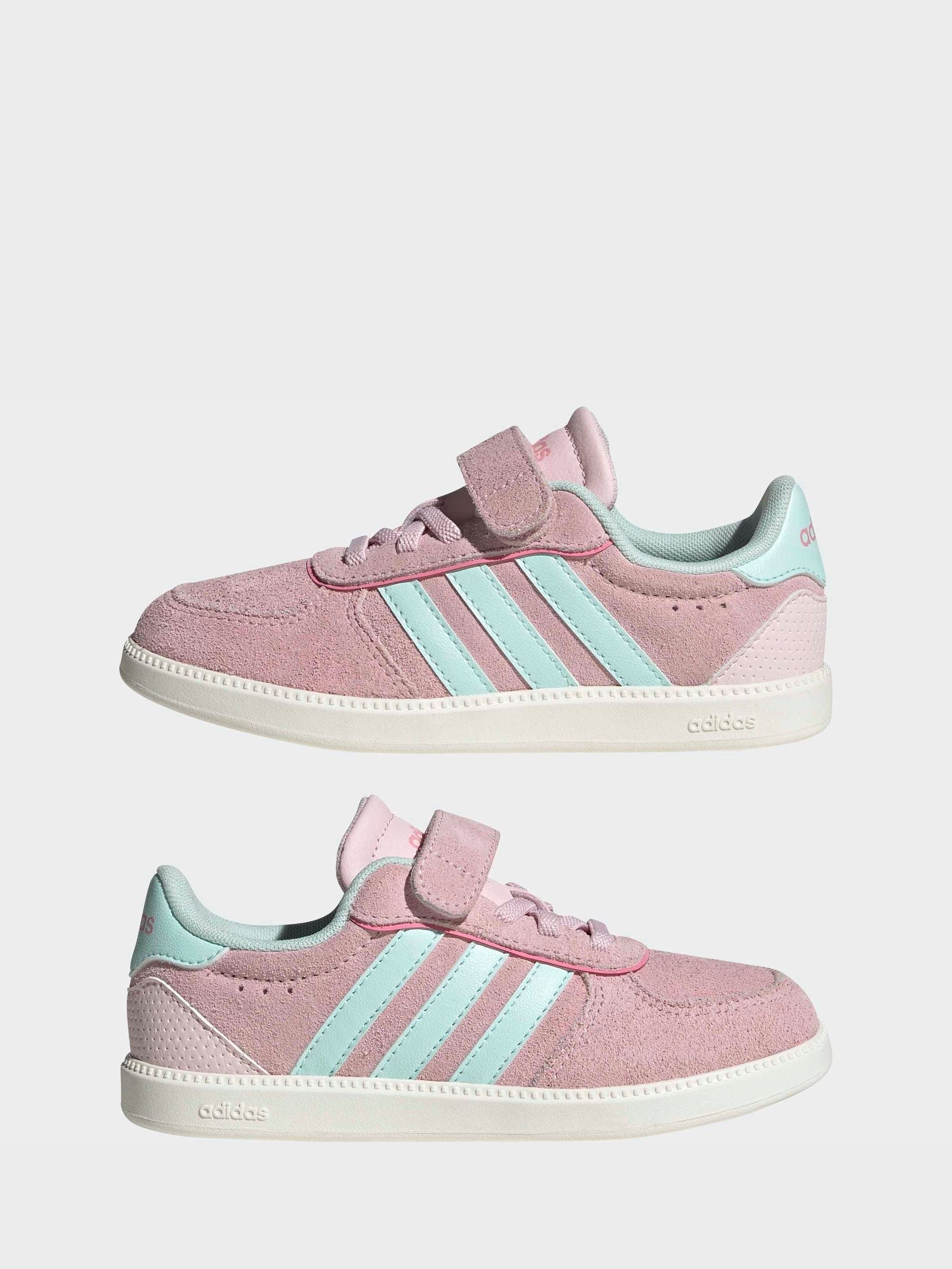 adidas Pink Breaknet Sleek Kids Trainers image 7