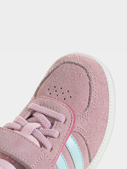 adidas Pink Breaknet Sleek Kids Trainers image 8