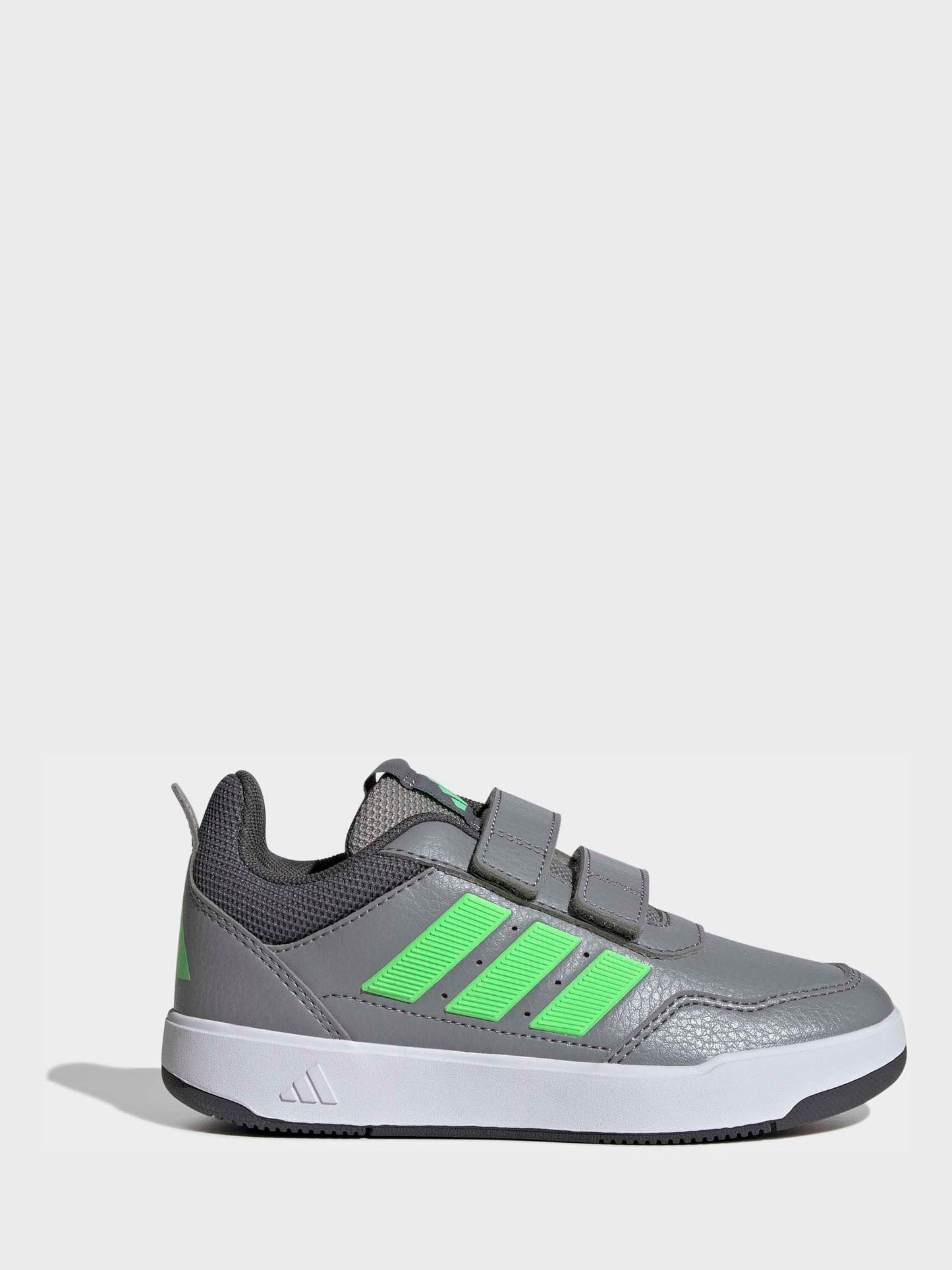 adidas Grey Hook and Loop Tensaur Sport 3.0 Junior Trainers image 1