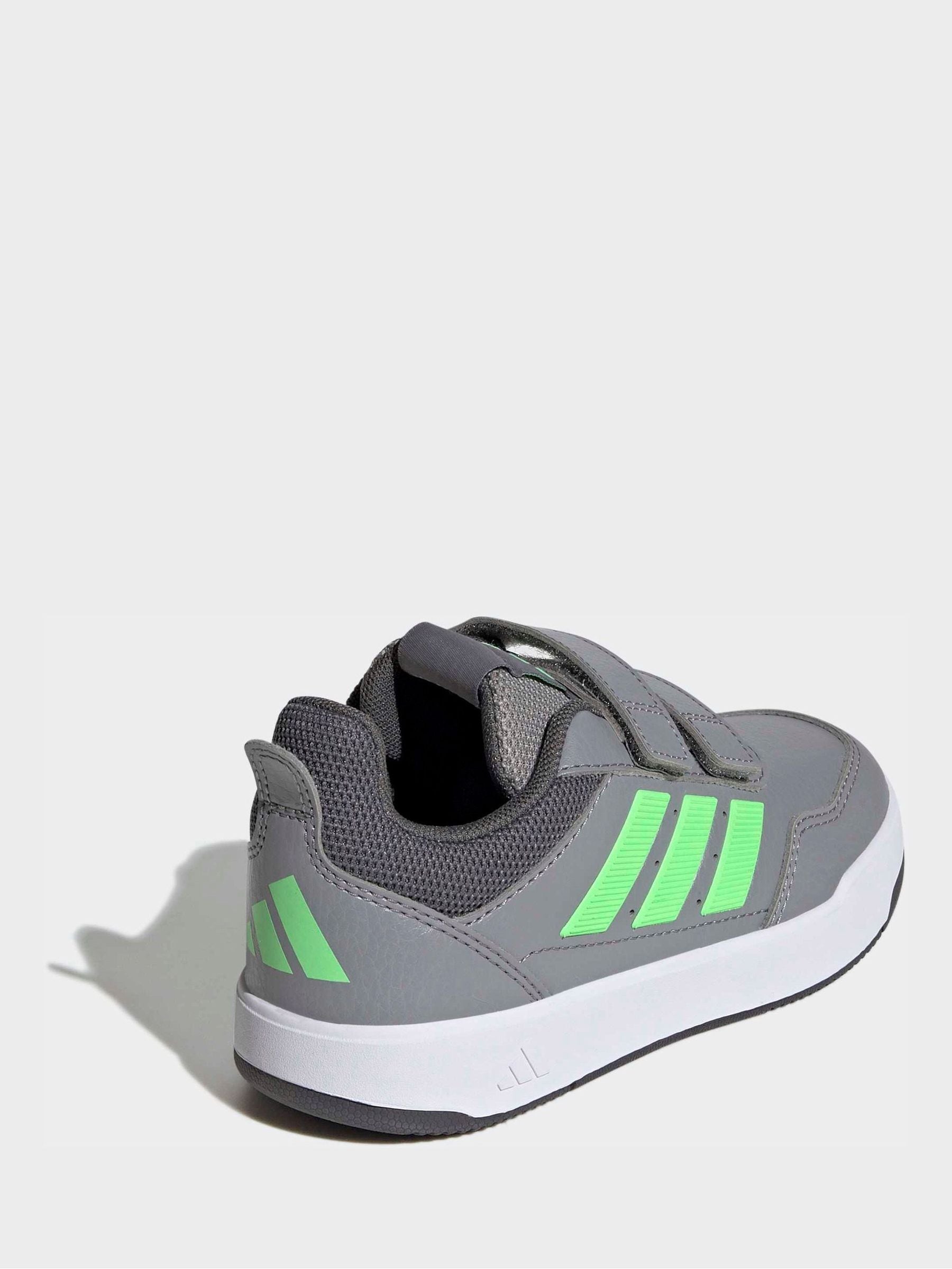 adidas Grey Hook and Loop Tensaur Sport 3.0 Junior Trainers image 5