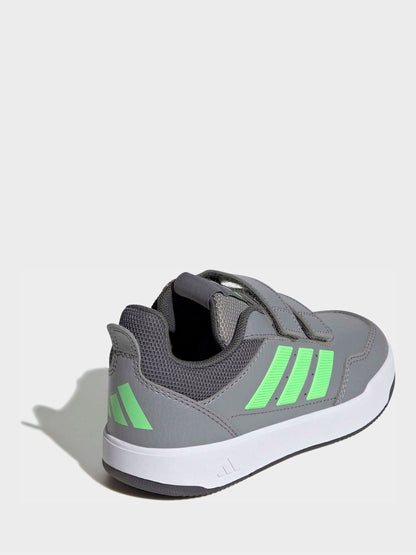 adidas Grey Hook and Loop Tensaur Sport 3.0 Junior Trainers image 5