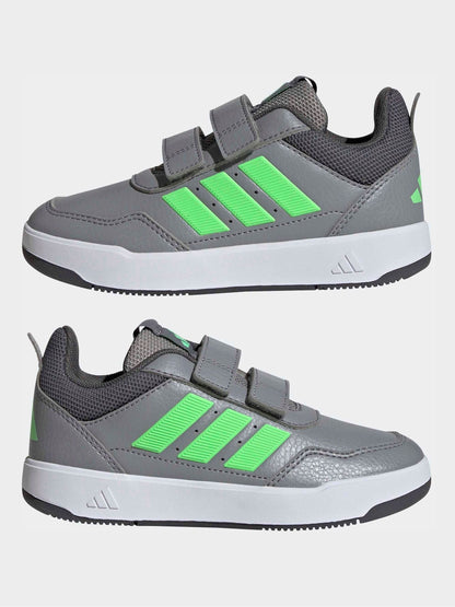 adidas Grey Hook and Loop Tensaur Sport 3.0 Junior Trainers image 6
