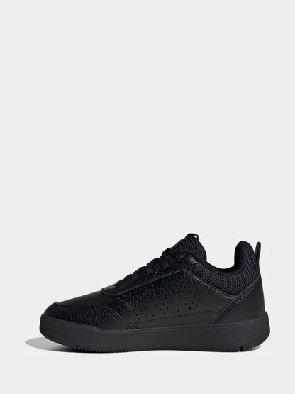 adidas Black Lace Up Tensaur Sport 3.0 Junior Trainers image 3