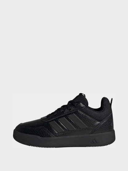adidas Black Lace Up Tensaur Sport 3.0 Junior Trainers image 4