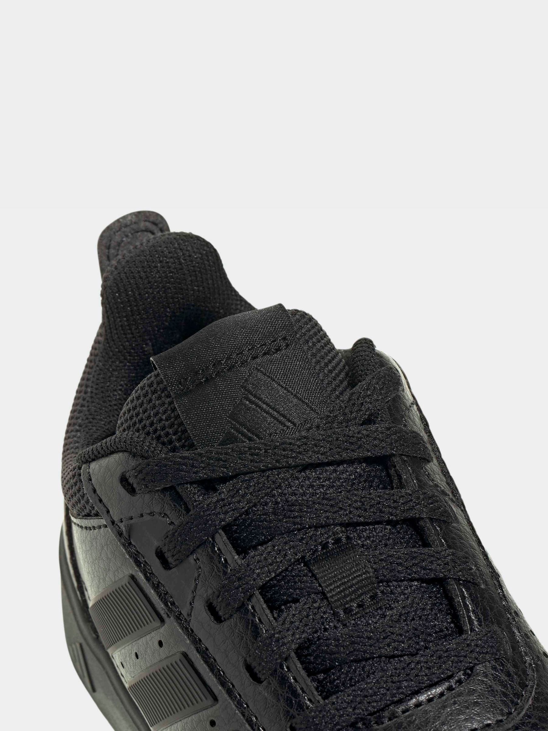 adidas Black Lace Up Tensaur Sport 3.0 Junior Trainers image 7