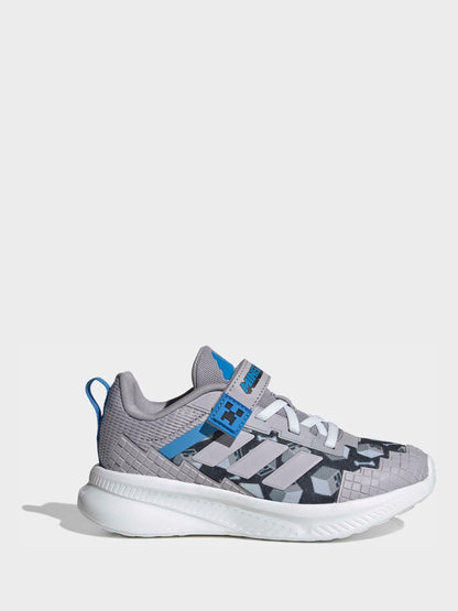 adidas Grey Minecraft Forarun 4.0 Kids Trainers image 2