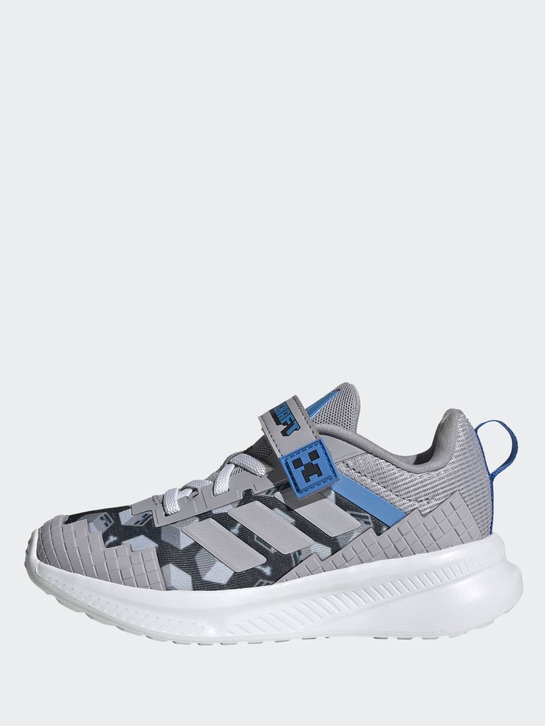 adidas Grey Minecraft Forarun 4.0 Kids Trainers image 4