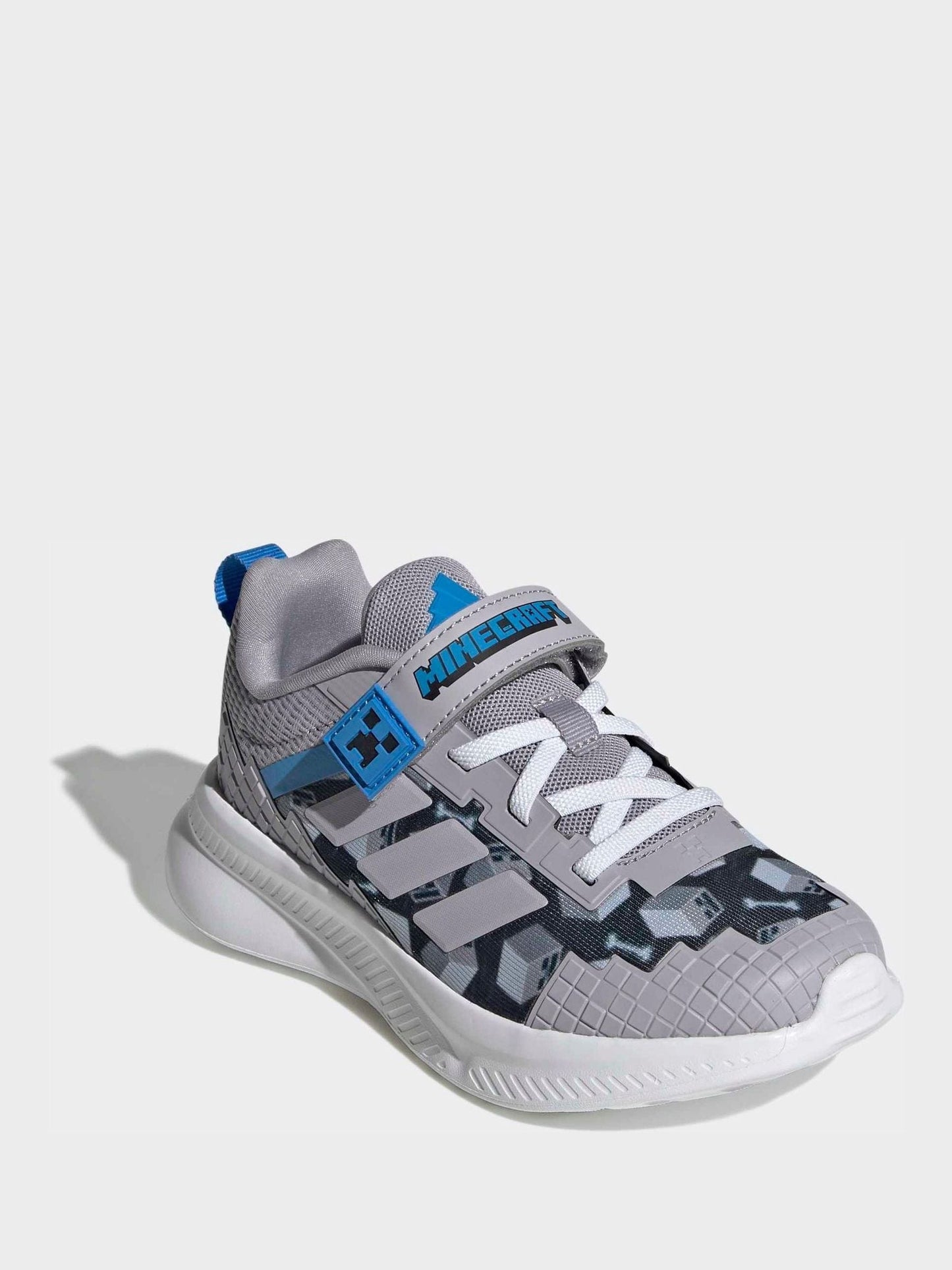 adidas Grey Minecraft Forarun 4.0 Kids Trainers image 5