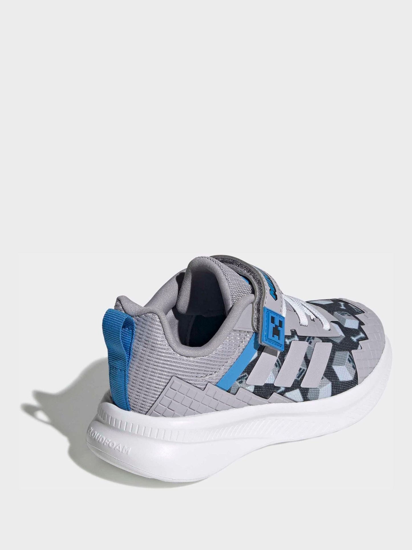adidas Grey Minecraft Forarun 4.0 Kids Trainers image 6