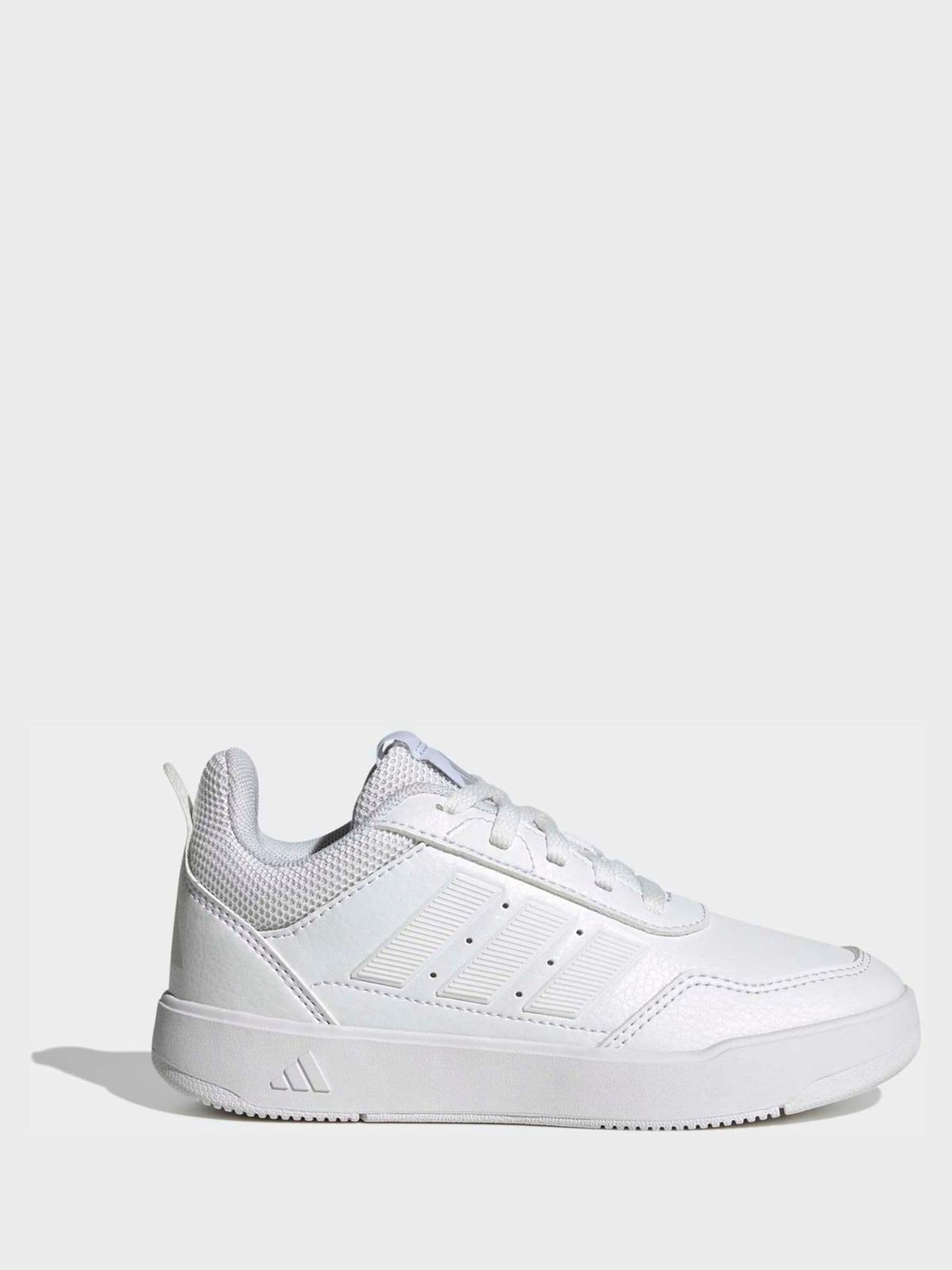 adidas White Lace Up Tensaur Sport 3.0 Junior Trainers image 1