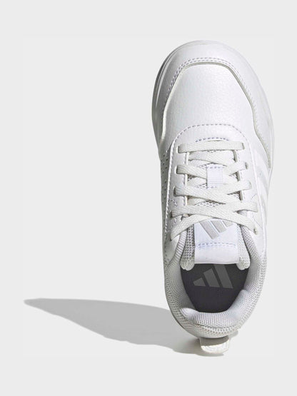 adidas White Lace Up Tensaur Sport 3.0 Junior Trainers image 5