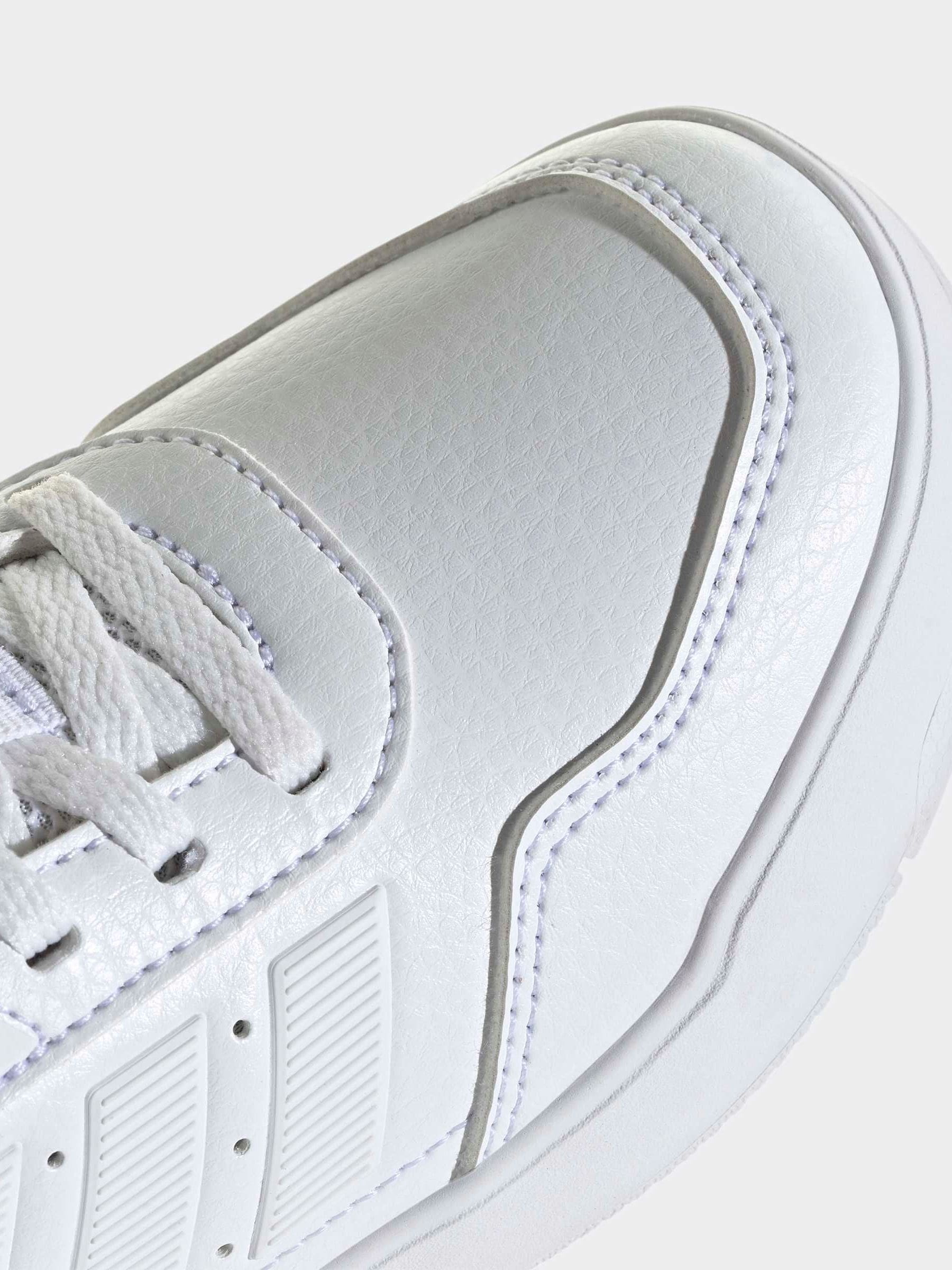 adidas White Lace Up Tensaur Sport 3.0 Junior Trainers image 7