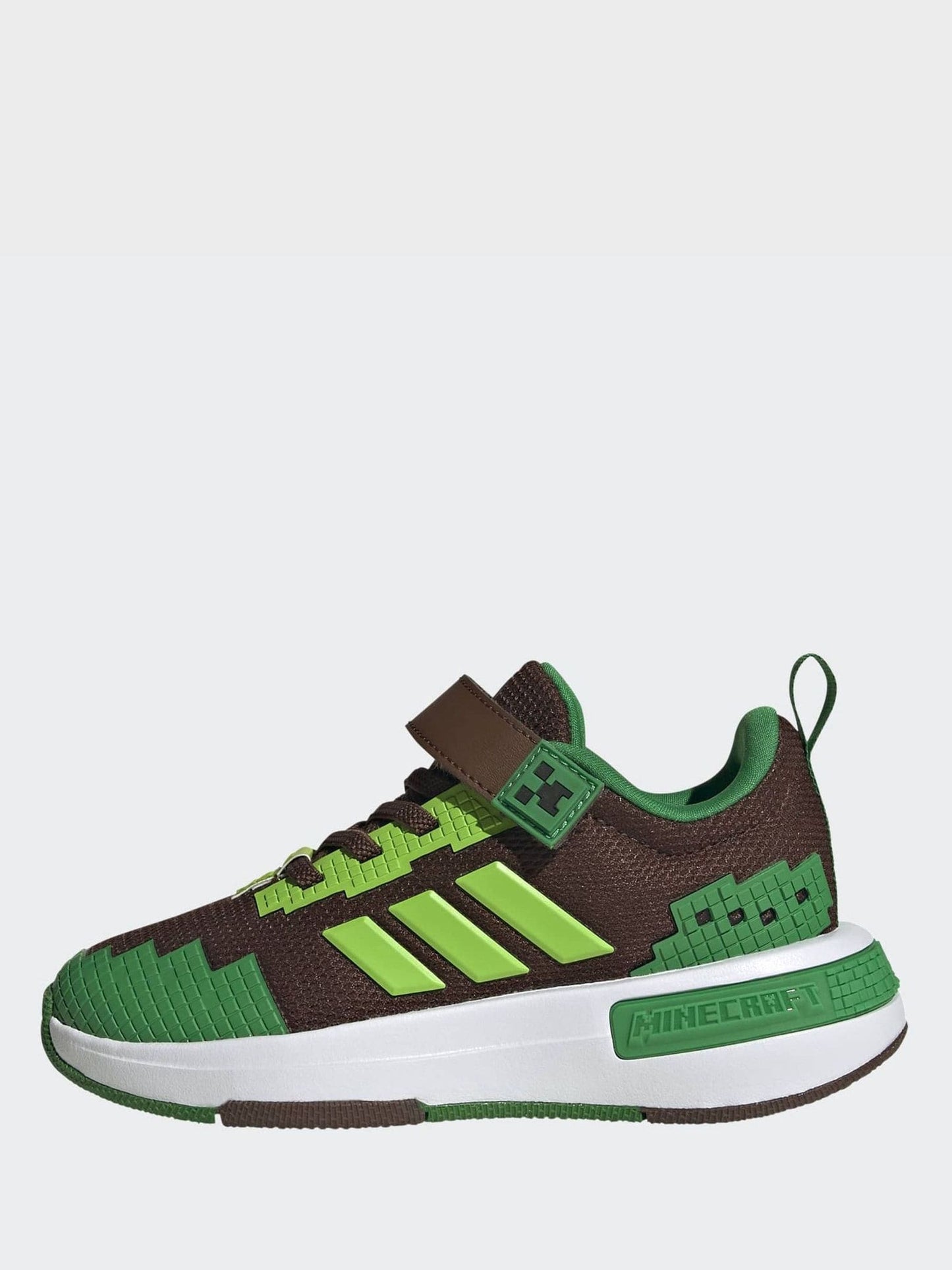 adidas Brown Minecraft Pro Elastic Lace Kids Trainers image 4