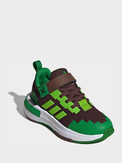 adidas Brown Minecraft Pro Elastic Lace Kids Trainers image 5