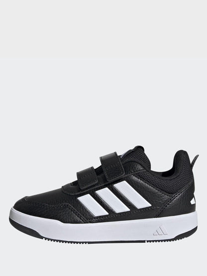 adidas Black/White Hook and Loop Tensaur Sport 3.0 Junior Trainers image 3