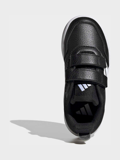 adidas Black/White Hook and Loop Tensaur Sport 3.0 Junior Trainers image 7