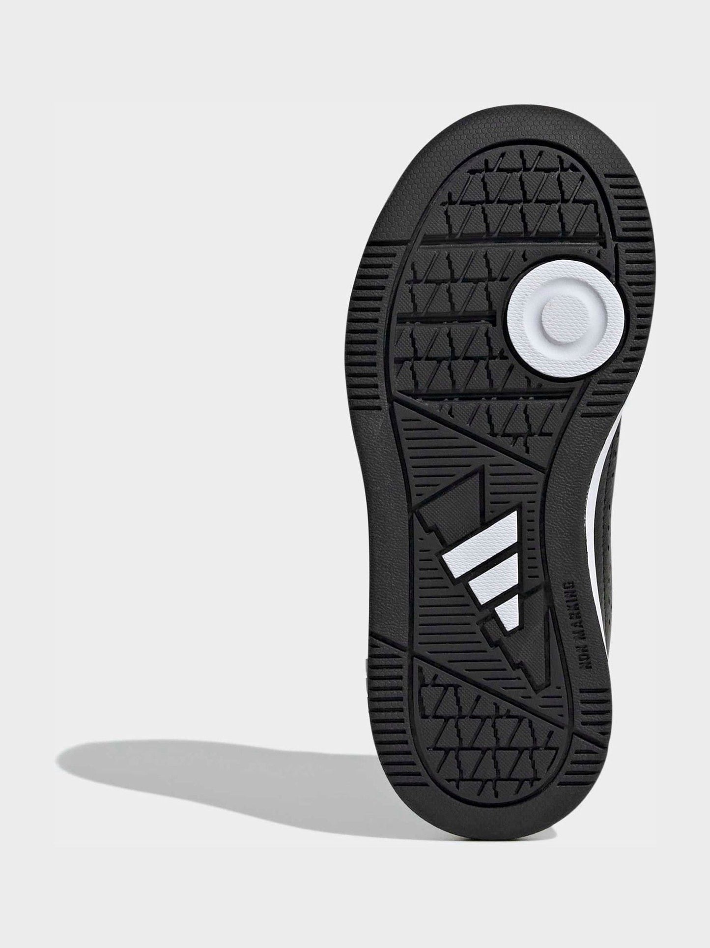 adidas Black/White Hook and Loop Tensaur Sport 3.0 Junior Trainers image 8