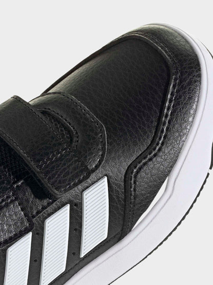 adidas Black/White Hook and Loop Tensaur Sport 3.0 Junior Trainers image 9