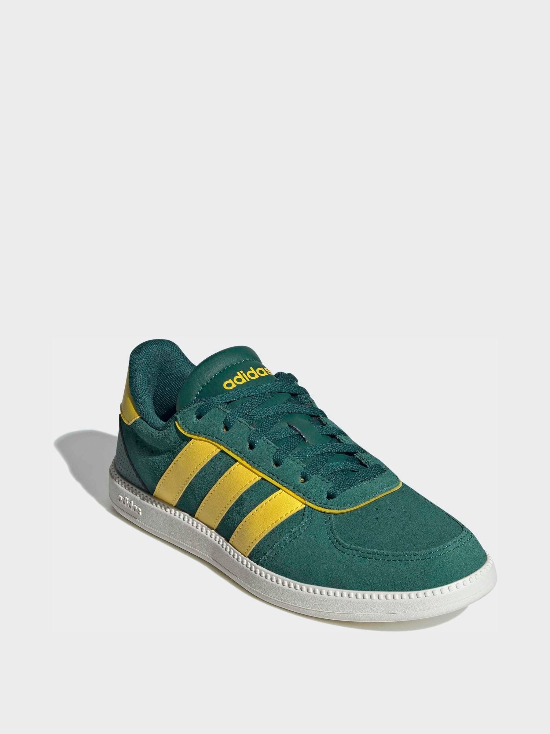 adidas Green Breaknet Sleek Junior Trainers image 3