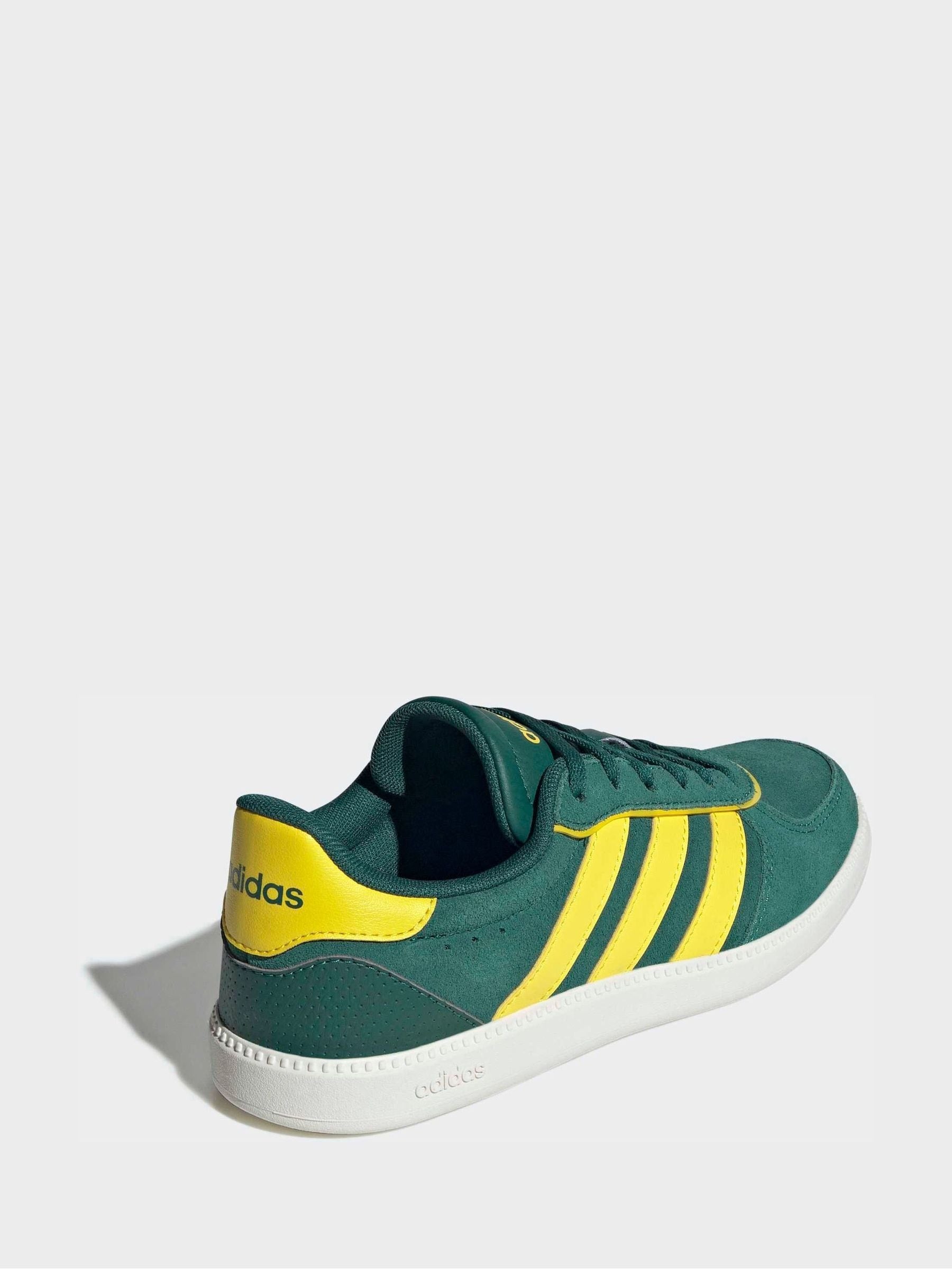 adidas Green Breaknet Sleek Junior Trainers image 4