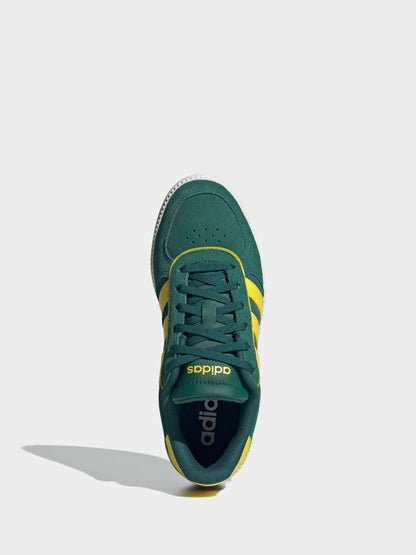 adidas Green Breaknet Sleek Junior Trainers image 5