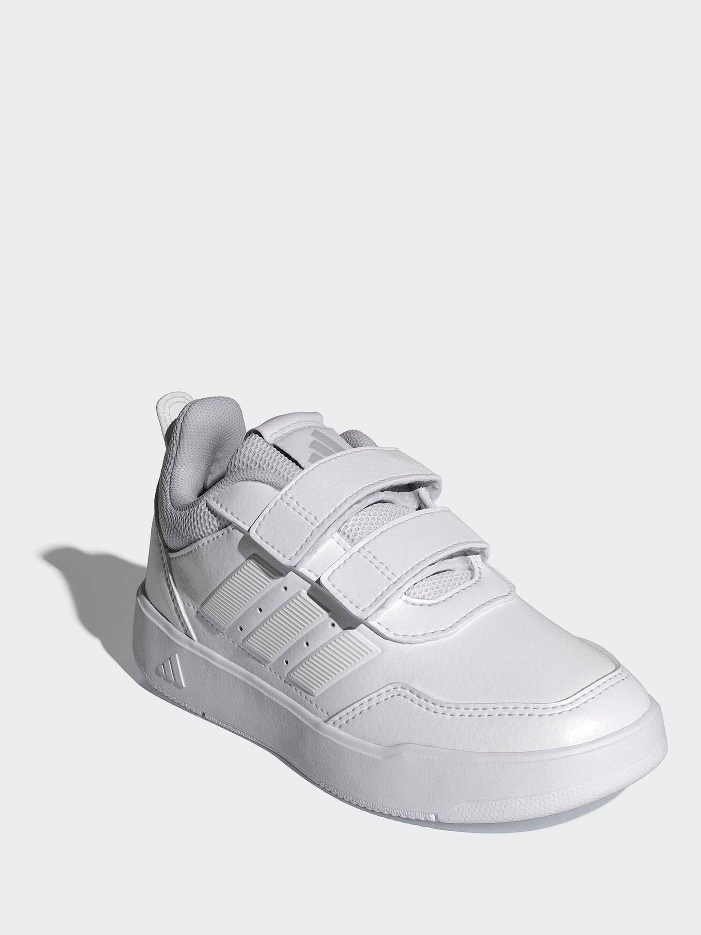 adidas White Hook and Loop Tensaur Sport 3.0 Junior Trainers image 4