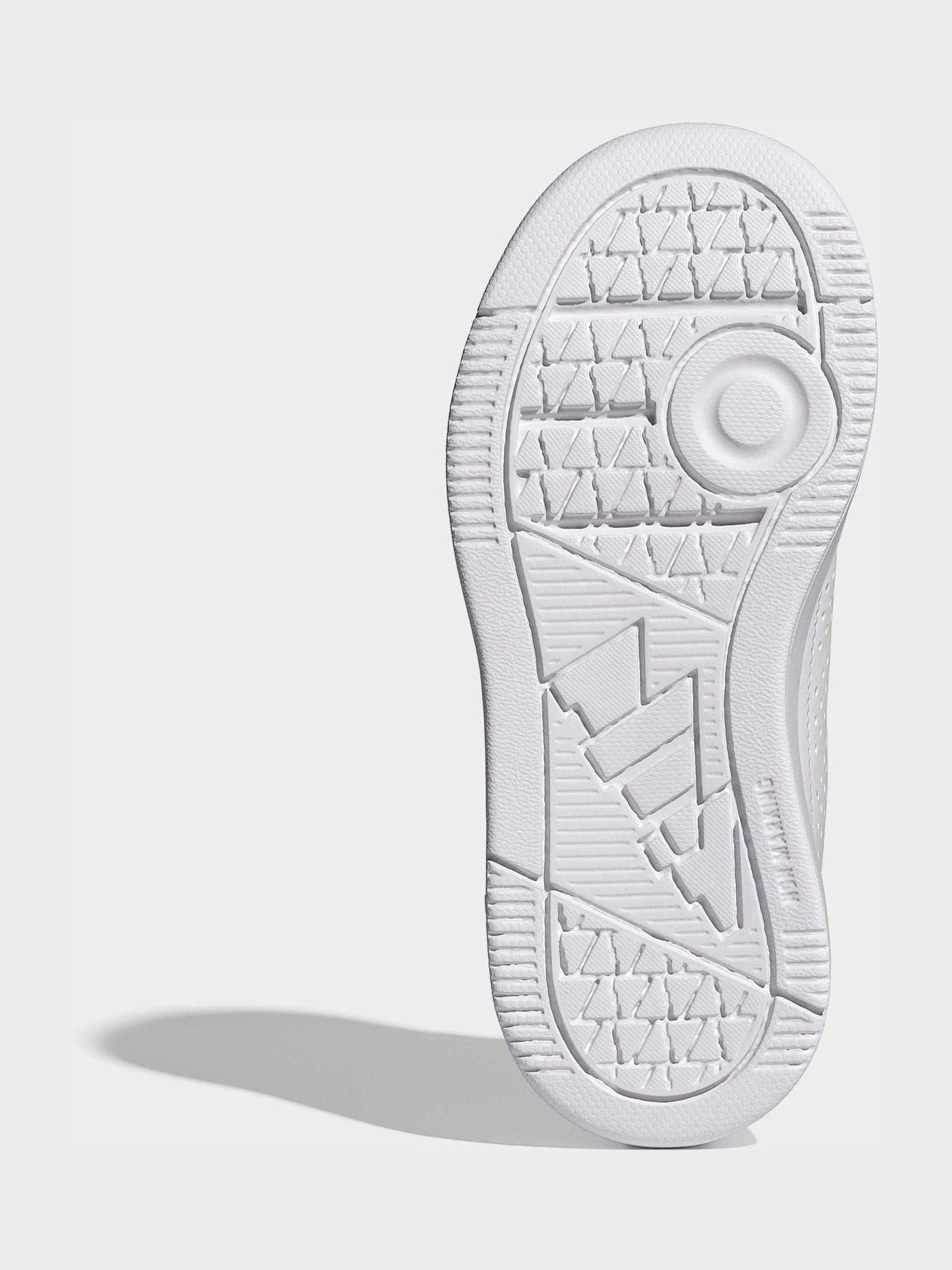 adidas White Hook and Loop Tensaur Sport 3.0 Junior Trainers image 8