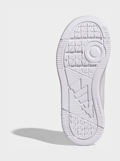 adidas White Hook and Loop Tensaur Sport 3.0 Junior Trainers image 8