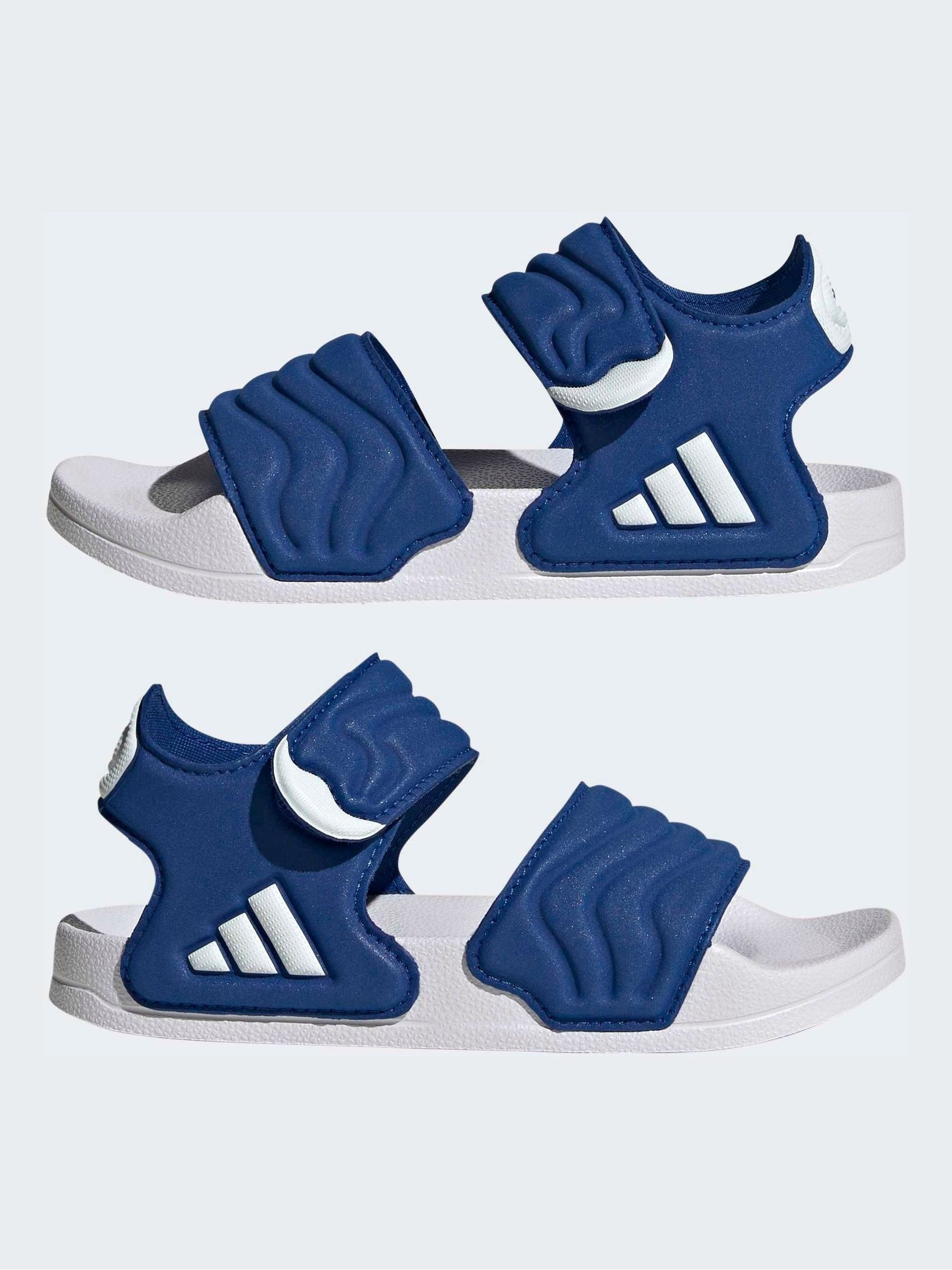 adidas Blue adilette 3 Kids Slide Sandals image 3