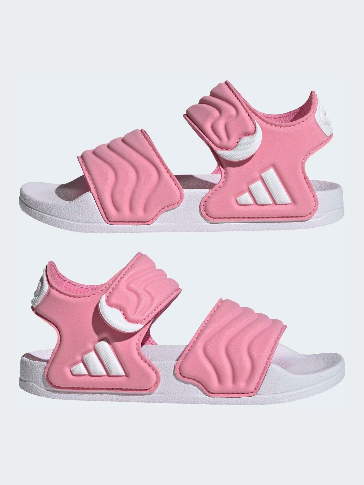 adidas Pink adilette 3 Kids Slide Sandals image 3