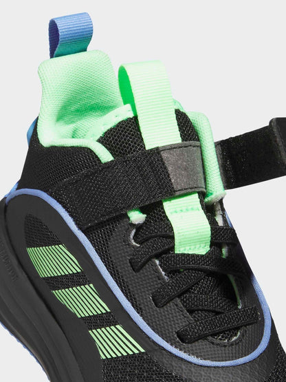 adidas Black/Green Ownthegame 3.0 Kids Trainers image 9